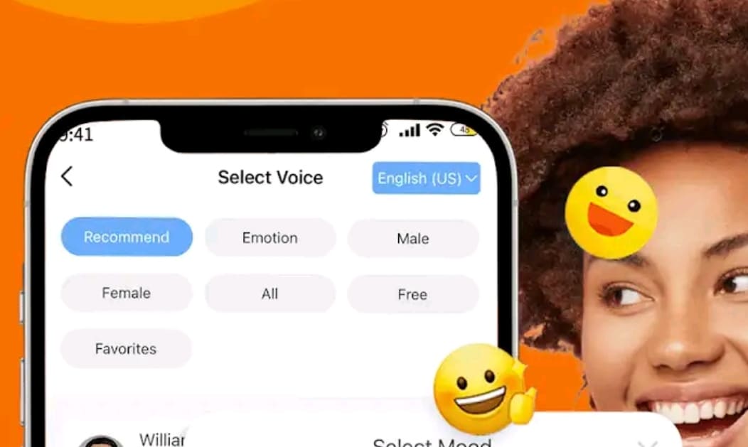 تطبيق Voices AI لتغيير الصوت وتحويل النص الى كلام