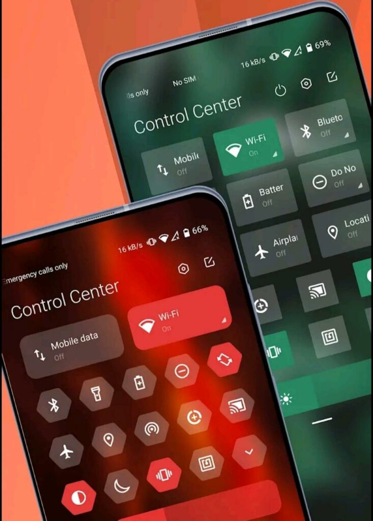 تطبيق Mi Control Center لتخصيص وتغيير قائمة الإشعارات للموبايل