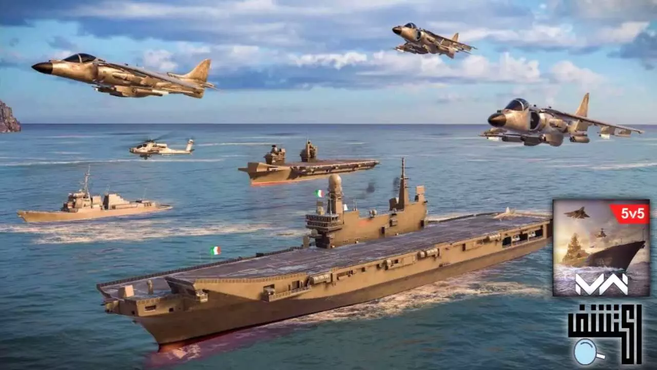 لعبة Modern Warships من افضل العاب السفن الحربية للاندرويد والايفون