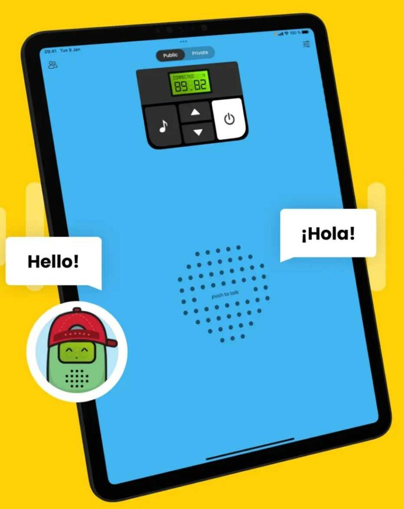 تطبيق Walkie talkie للتواصل مع الاصدقاء بطريقة سريعة ومختلفة للاندرويد والايفون