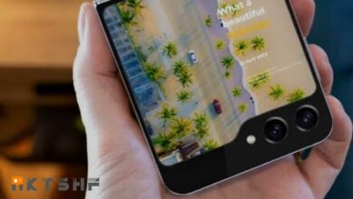سيتمكن موبايل Samsung Galaxy Z Flip5 من تشغيل خرائط جوجل على شاشة غلافة