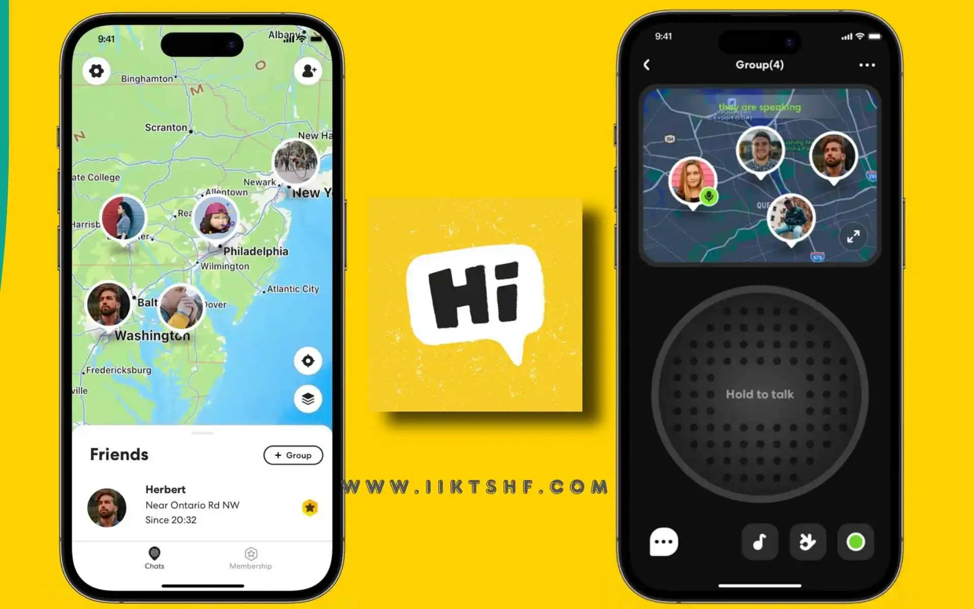 تطبيق HiPal - Walkie Talkie يحول هاتفك الذكي الى جهاز لاسلكي