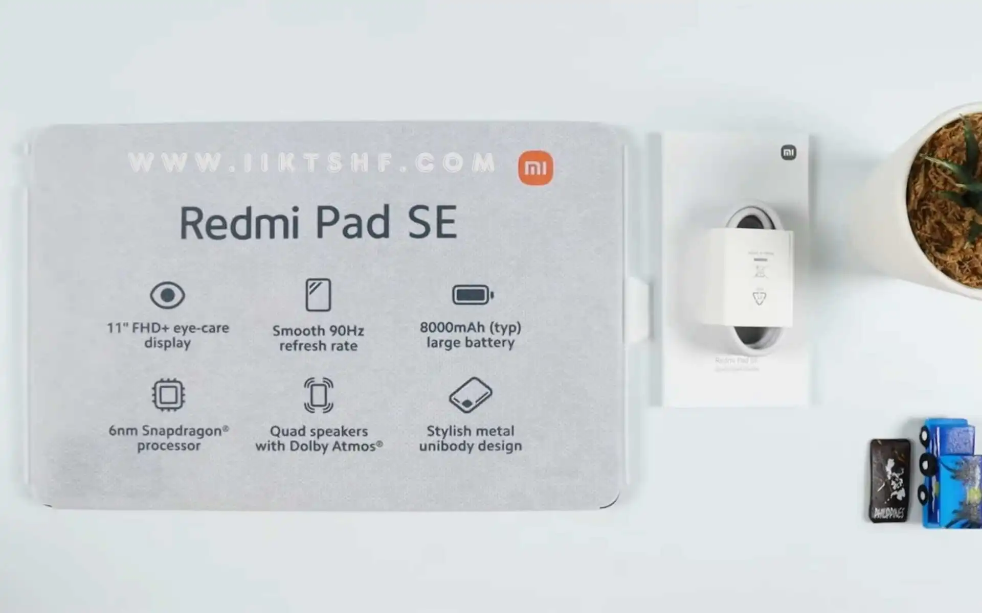 إعلان شركة شاومي عن حاسوبها اللوحي Redmi Pad SE ومواصفاته